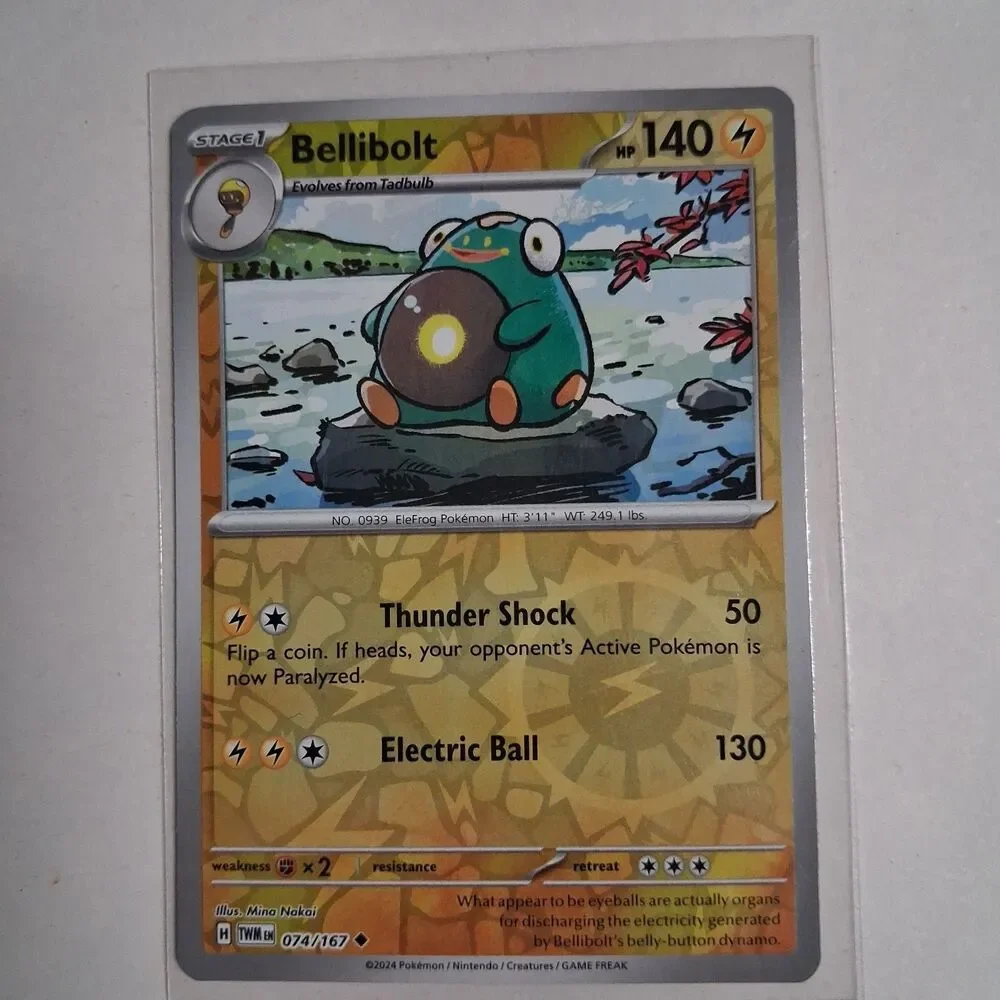 Bellibolt 074/167 Sv06: Twilight Masquerade Reverse Holo